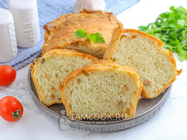 Фото готового блюда: Хлеб с салом