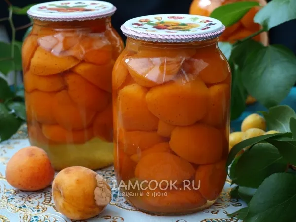 Фото блюда: Абрикосы в сиропе на зиму без стерилизации