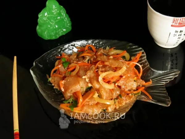 Фото готового блюда: Хе из судака