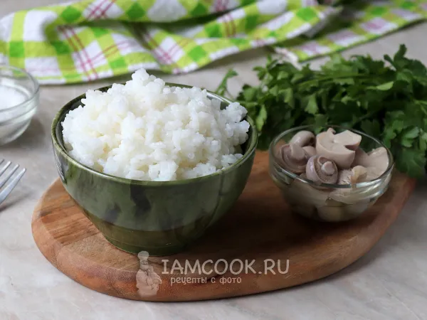 Фото готового блюда: Рис в пакетиках в микроволновке
