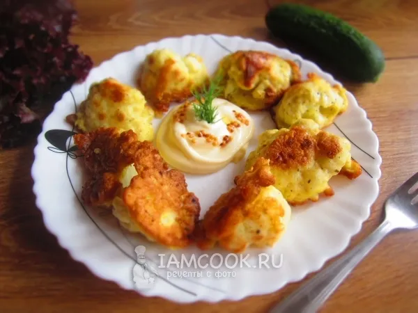 Фото блюда: Цветная капуста в сырно-горчичном кляре