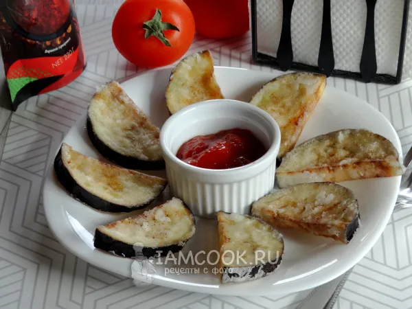 Фото блюда: Баклажаны во фритюре (баклажаны фри)