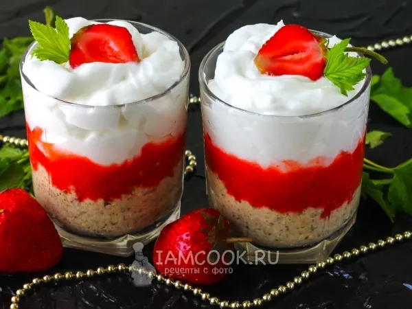 Фото блюда: Клубничное парфе