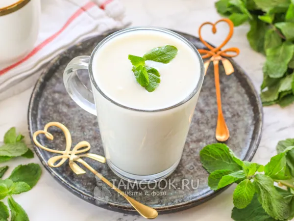 Фото блюда: Молочный кисель из кукурузного крахмала