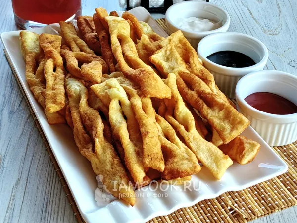 Фото готового блюда: Картофельный хворост