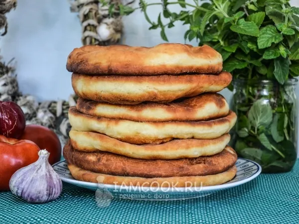 Фото блюда: Лепёшки на скорую руку на сковороде