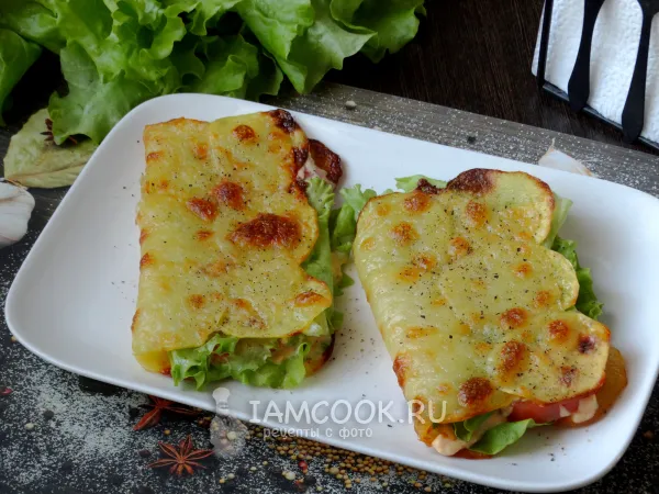 Фото блюда: Картофельный сэндвич