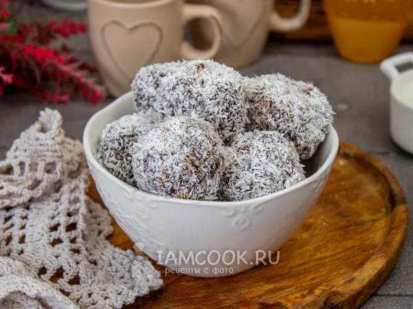 Фото блюда: Конфеты из нута и фиников