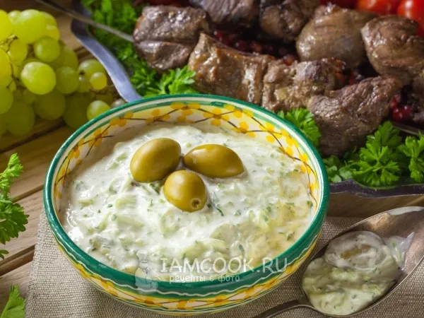 Фото блюда: Белый соус для шашлыка