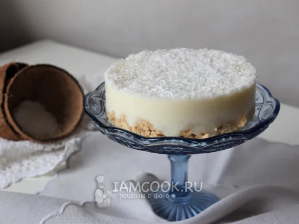 Фото блюда: Чизкейк «Рафаэлло» без выпечки