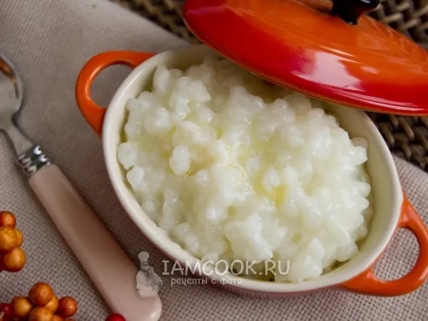 Фото блюда: Молочная каша из саго