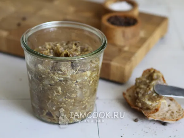 Фото блюда: Паста из баклажанов с чесноком