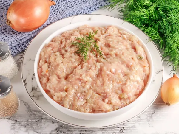 Фото блюда: Куриный фарш для пельменей
