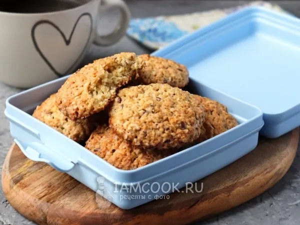 Фото готового блюда: Овсяное печенье для детей