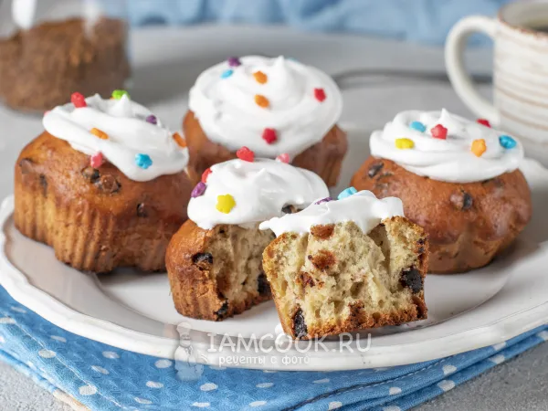 Фото блюда: Банановые капкейки