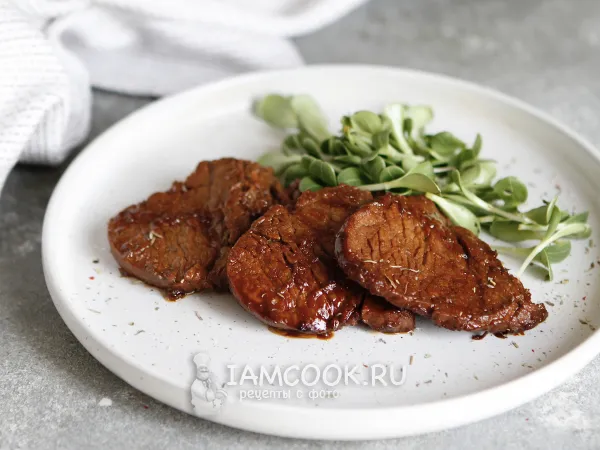 Фото блюда: Стейк из телятины в духовке