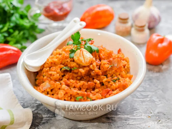 Фото блюда: Булгур по-турецки