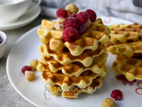 Фото готового блюда: Шведские вафли