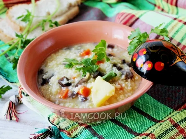 Фото блюда: Кулеш с грибами
