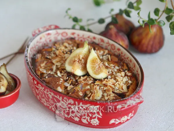 Фото блюда: Пирог с инжиром ПП