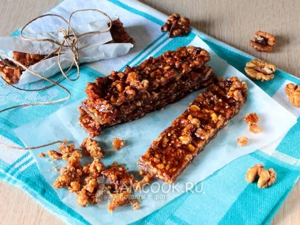 Фото блюда: Грильяж из грецких орехов