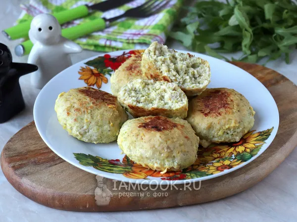 Фото блюда: Диетические куриные котлеты в мультиварке (ПП)