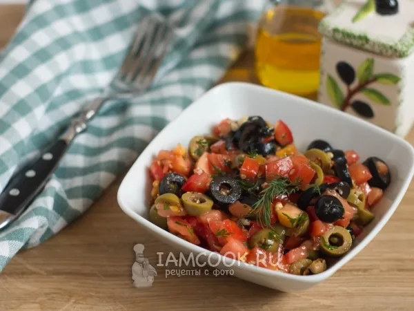 Фото блюда: Оливковый салат