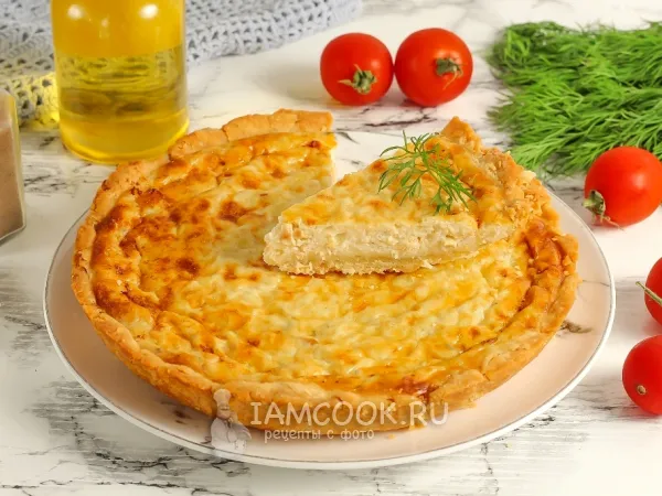 Фото блюда: Пирог «Три сыра»