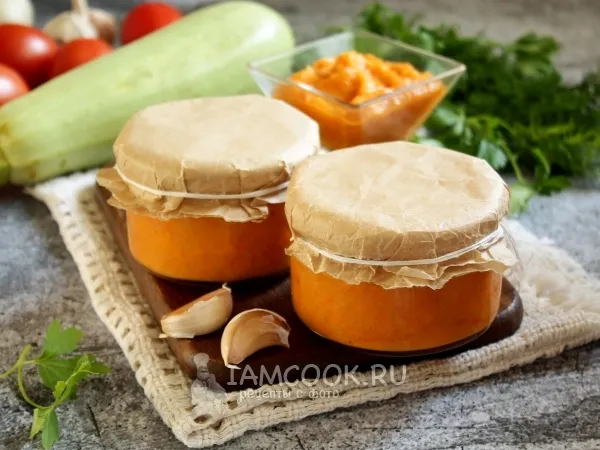 Фото блюда: Кабачковая икра на сковороде