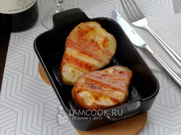 Фото блюда: Груша в беконе