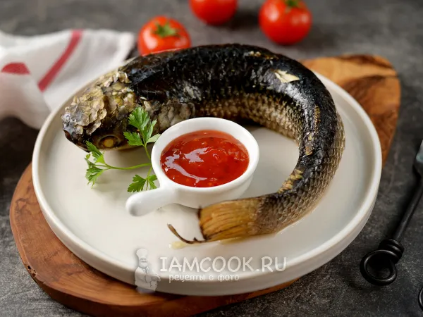 Фото блюда: Пеленгас в рукаве в духовке