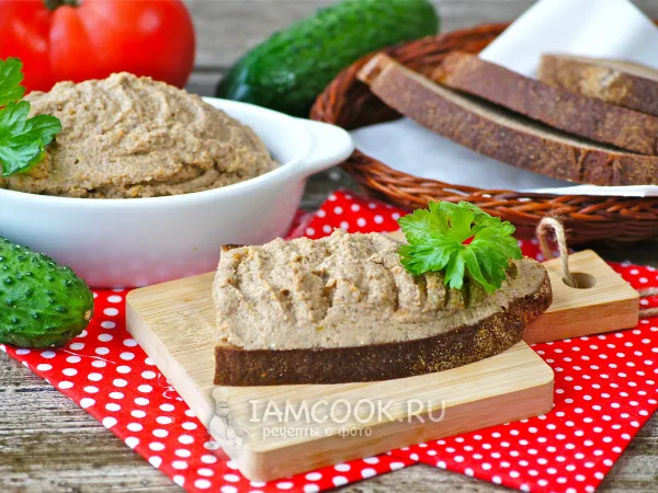 Фото блюда: Паштет из куриных сердечек