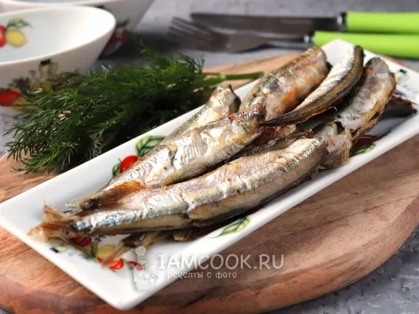 Фото блюда: Мойва на противне в духовке