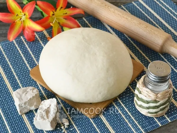 Фото блюда: Опарное дрожжевое тесто