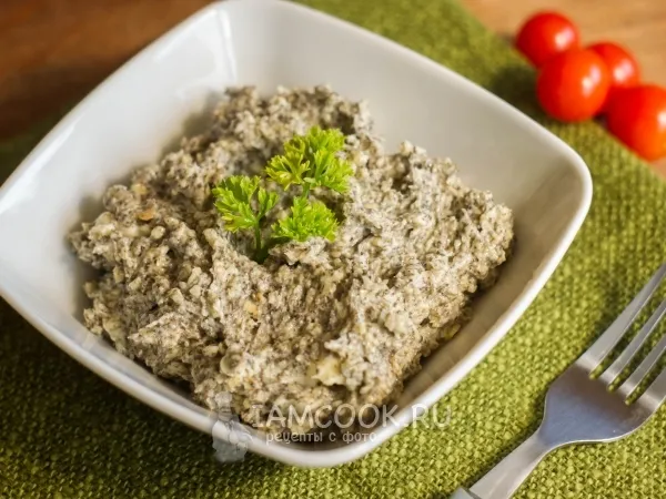 Фото блюда: Намазка с копченым сулугуни и нори