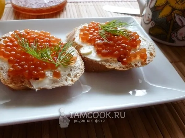 Фото блюда: Мокрый посол красной икры