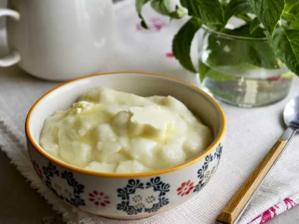 Фото блюда: Манная каша в мультиварке Поларис (на молоке)