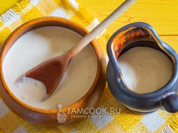 Фото готового блюда: Сладкий молочный суп