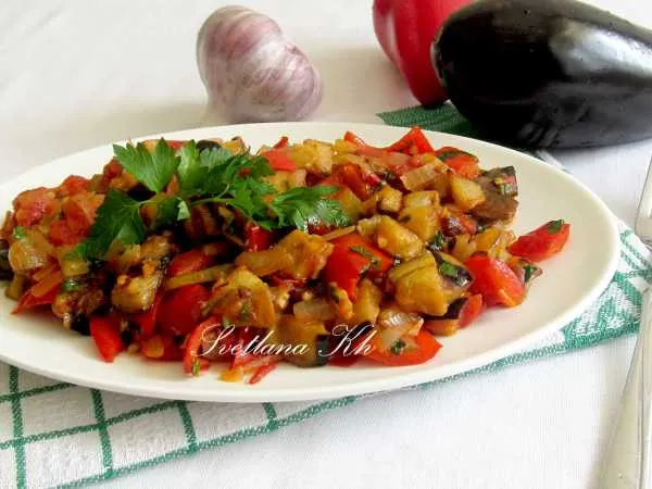 Фото готового блюда: Овощная икра