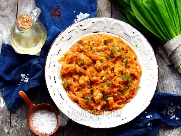 Фото готового блюда: Солянка из капусты с мясом