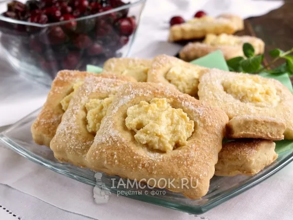 Фото блюда: Печенье песочное с творогом