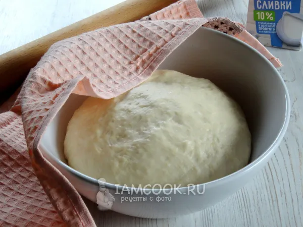 Фото блюда: Дрожжевое тесто на сливках