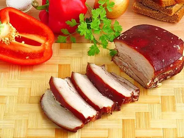 Фото блюда: Грудинка «копчёная» по-домашнему