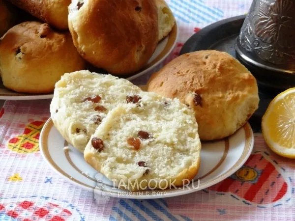 Фото блюда: Булочки «Панеттоне»