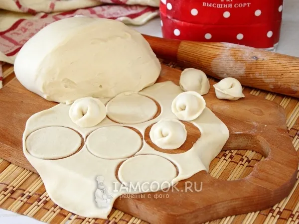 Фото готового блюда: Тесто пельменное в хлебопечке