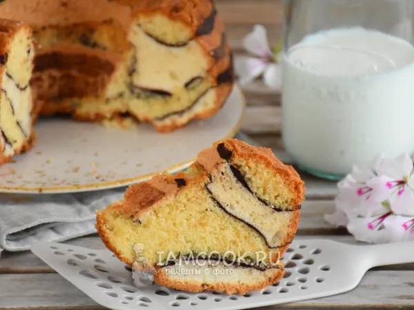 Фото блюда: Кекс «Жираф»