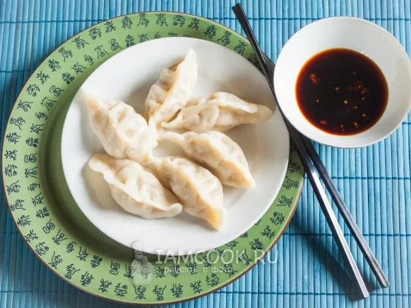 Фото готового блюда: Пельмени Цзяоцзы