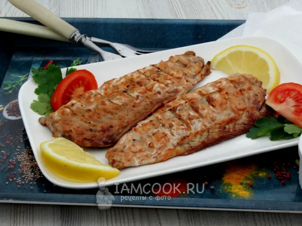 Фото блюда: Филе скумбрии на мангале