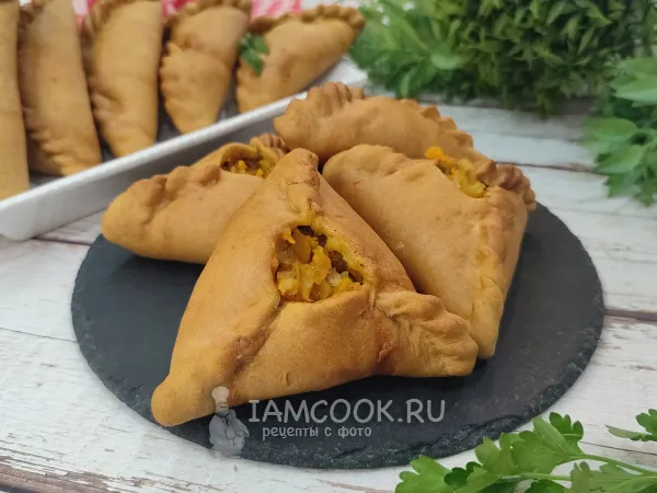 Фото готового блюда: Эчпочмак с тыквой