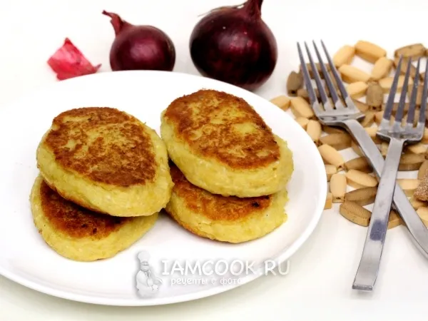 Фото готового блюда: Картофельные биточки